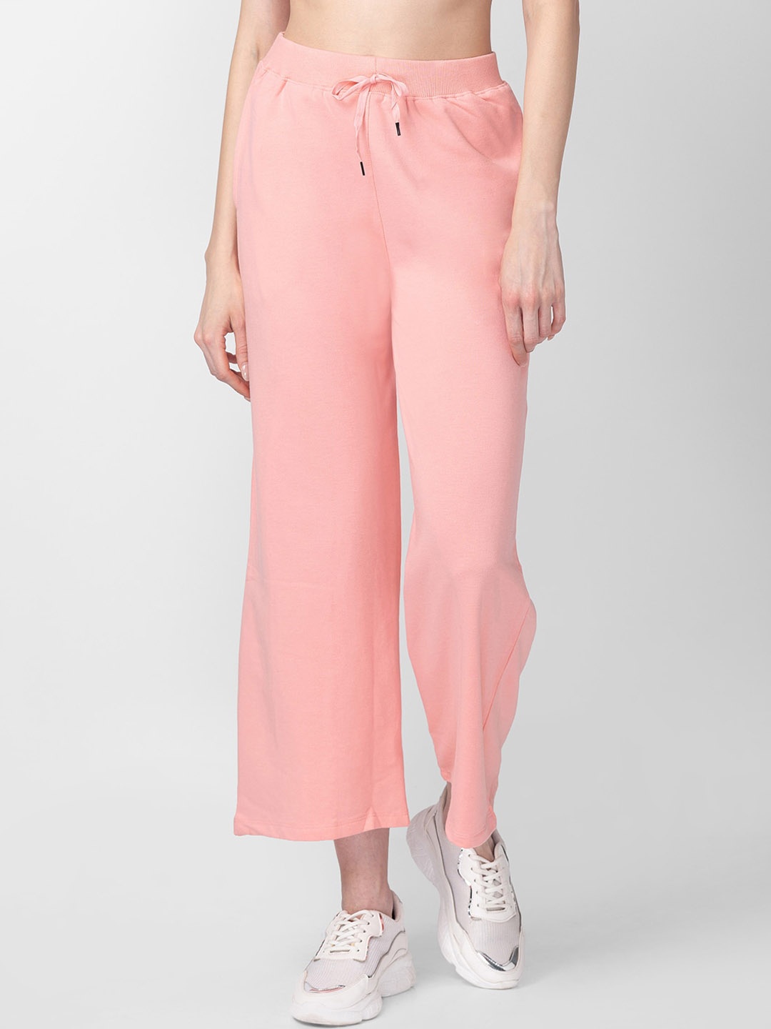 

Candyskin Women Regular Solid Track Pant, Peach