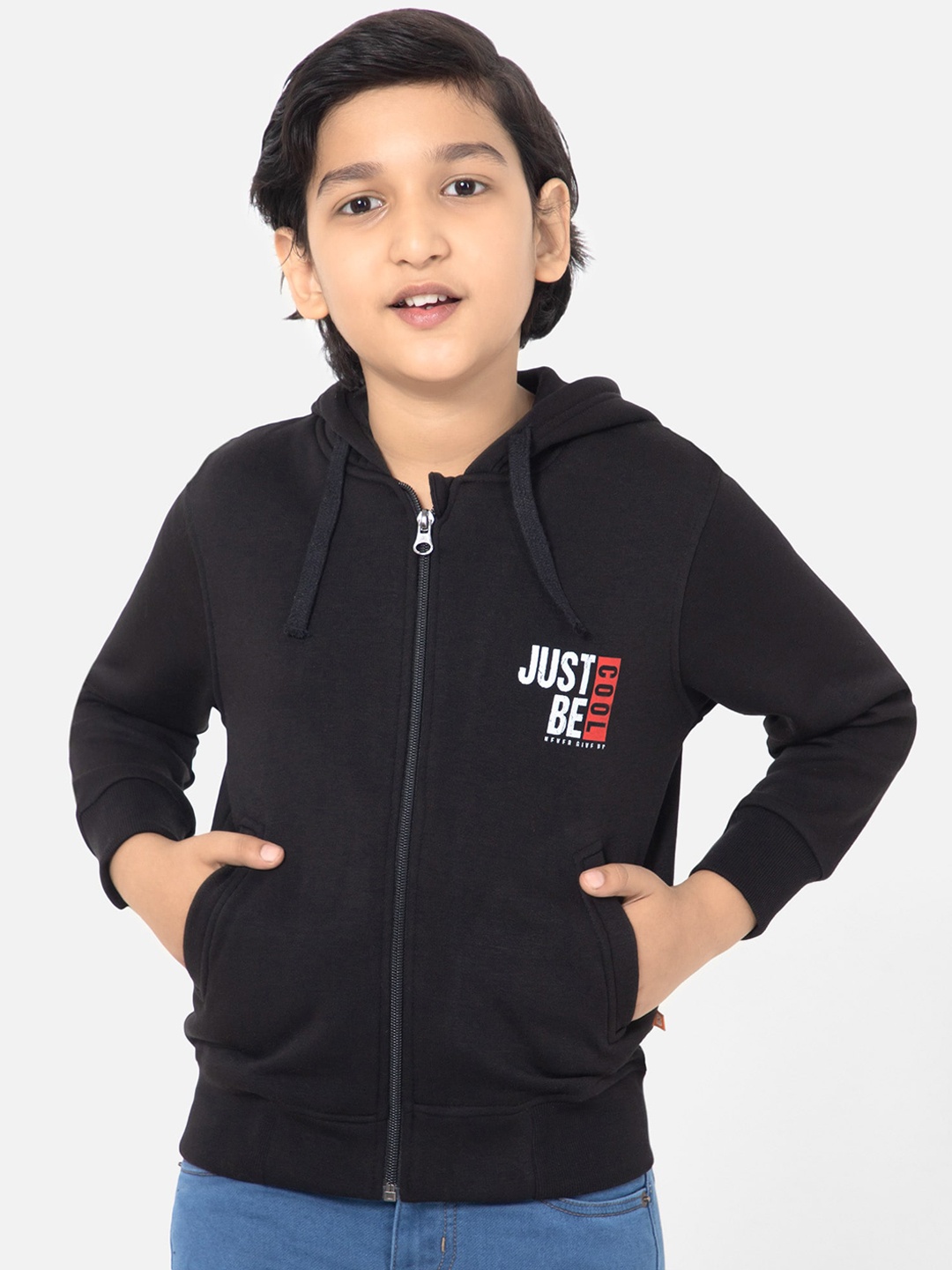 

Bodycare Boys Hooded Fleece Sweatshirt, Black