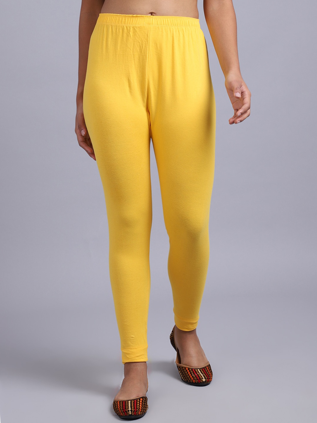 

Jinfo Ankle-Length Leggings, Yellow