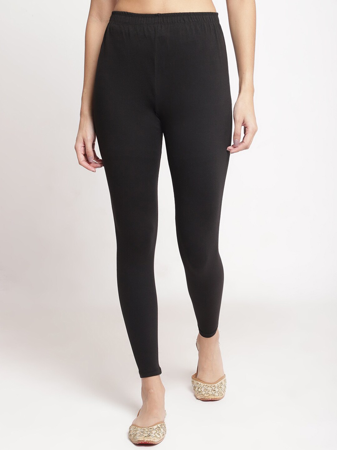

Jinfo Ankle-Length Leggings, Black