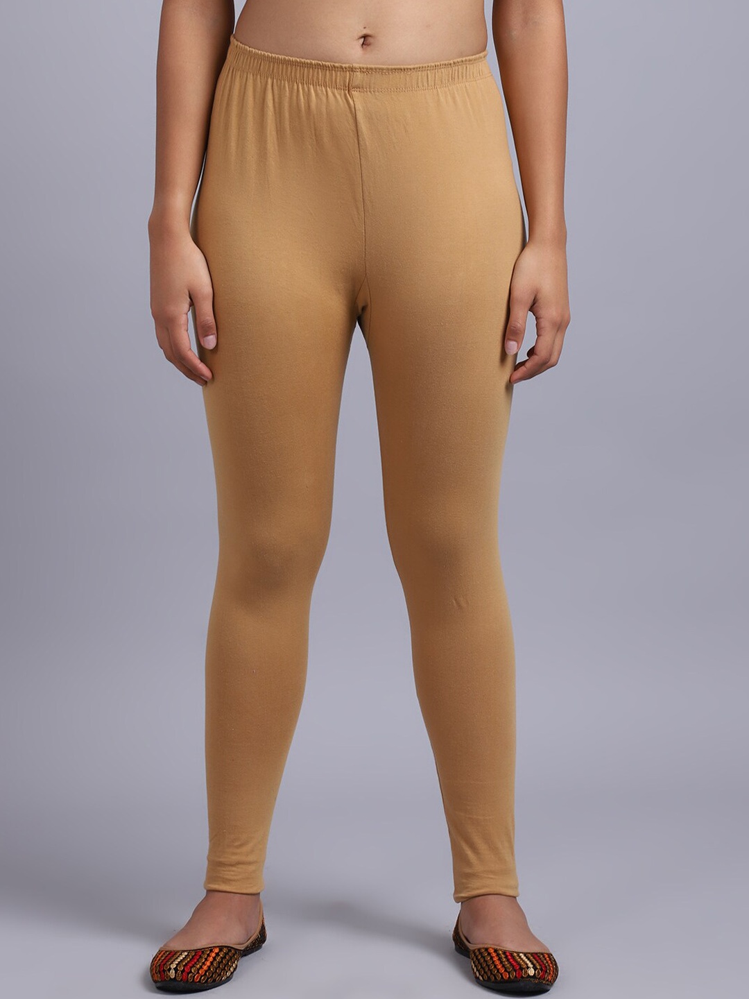 

Jinfo Ankle Length Leggings, Beige