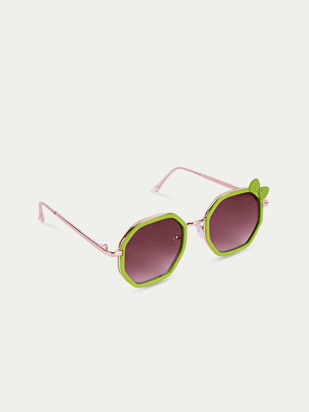 

DukieKooky Girls Square Sunglasses with UV Protected Lens DKSG387, Brown
