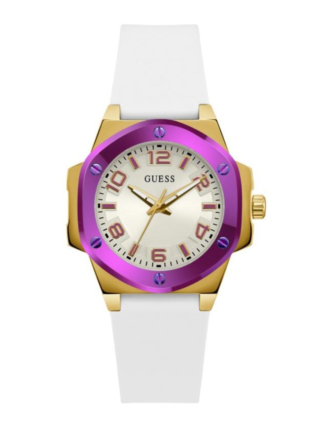 

GUESS Women Analogue Watch GW0556L2, White