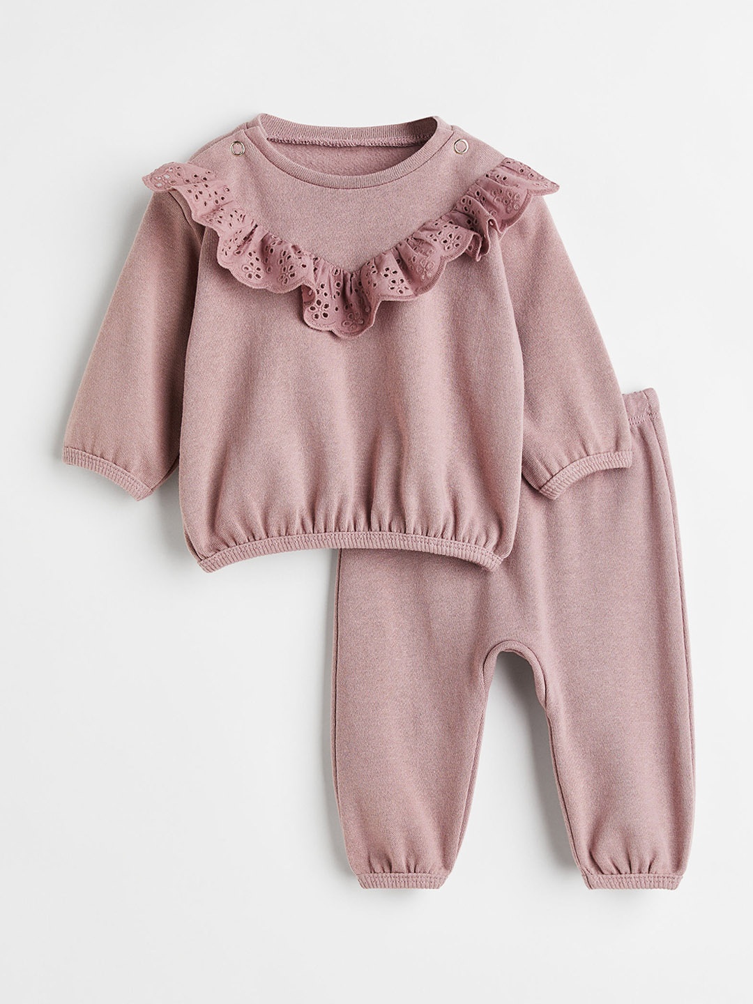 

H&M Girls 2-Piece Cotton Set, Pink