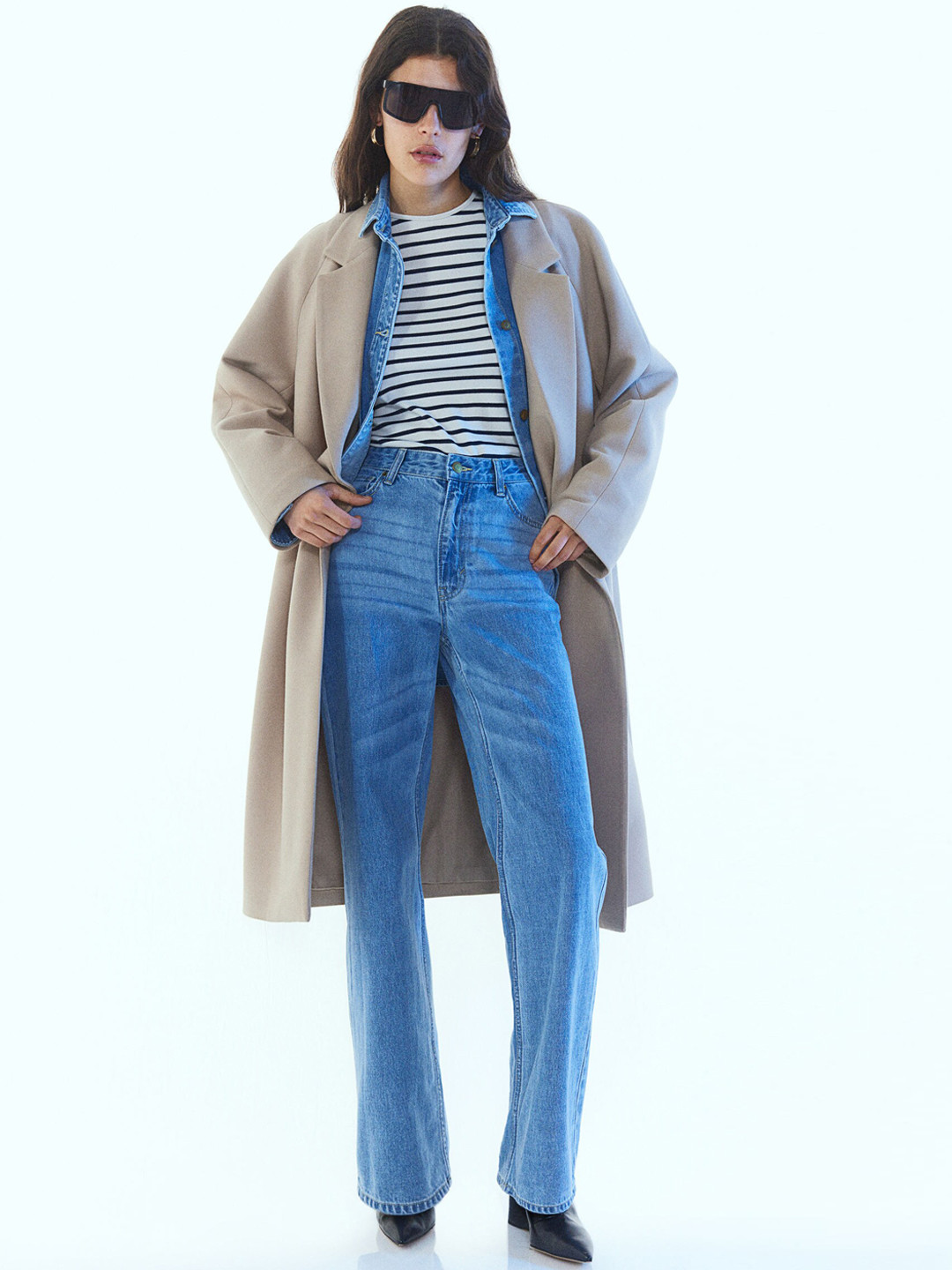 

H&M Women Straight Regular Jeans, Blue