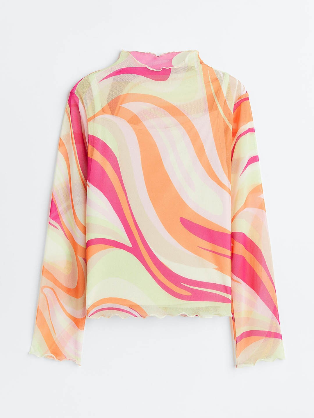 

H&M Girls Long-Sleeved Top, Multi