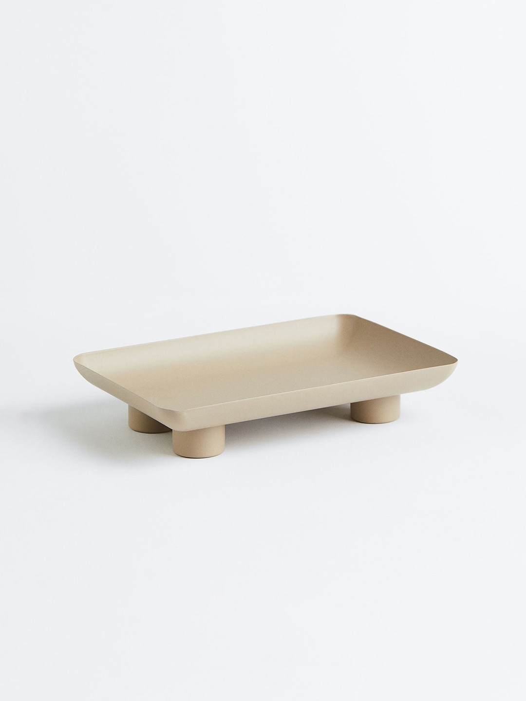 

H&M Beige Metal Tray