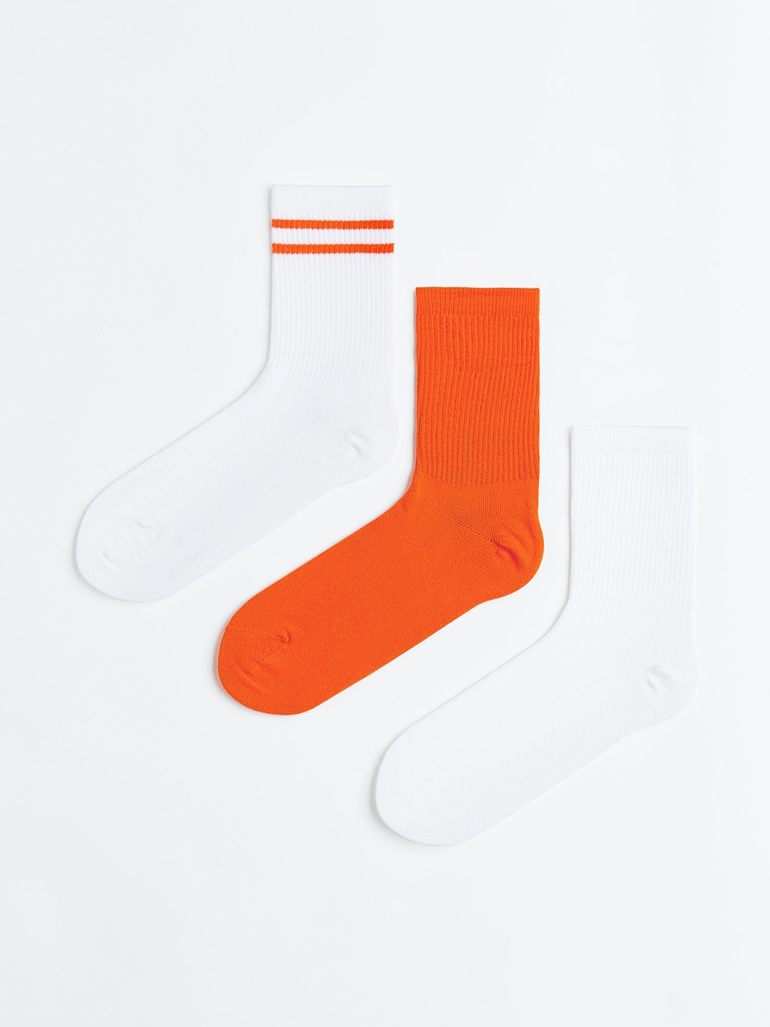 

H&M Men Sports Socks In DryMove, Orange