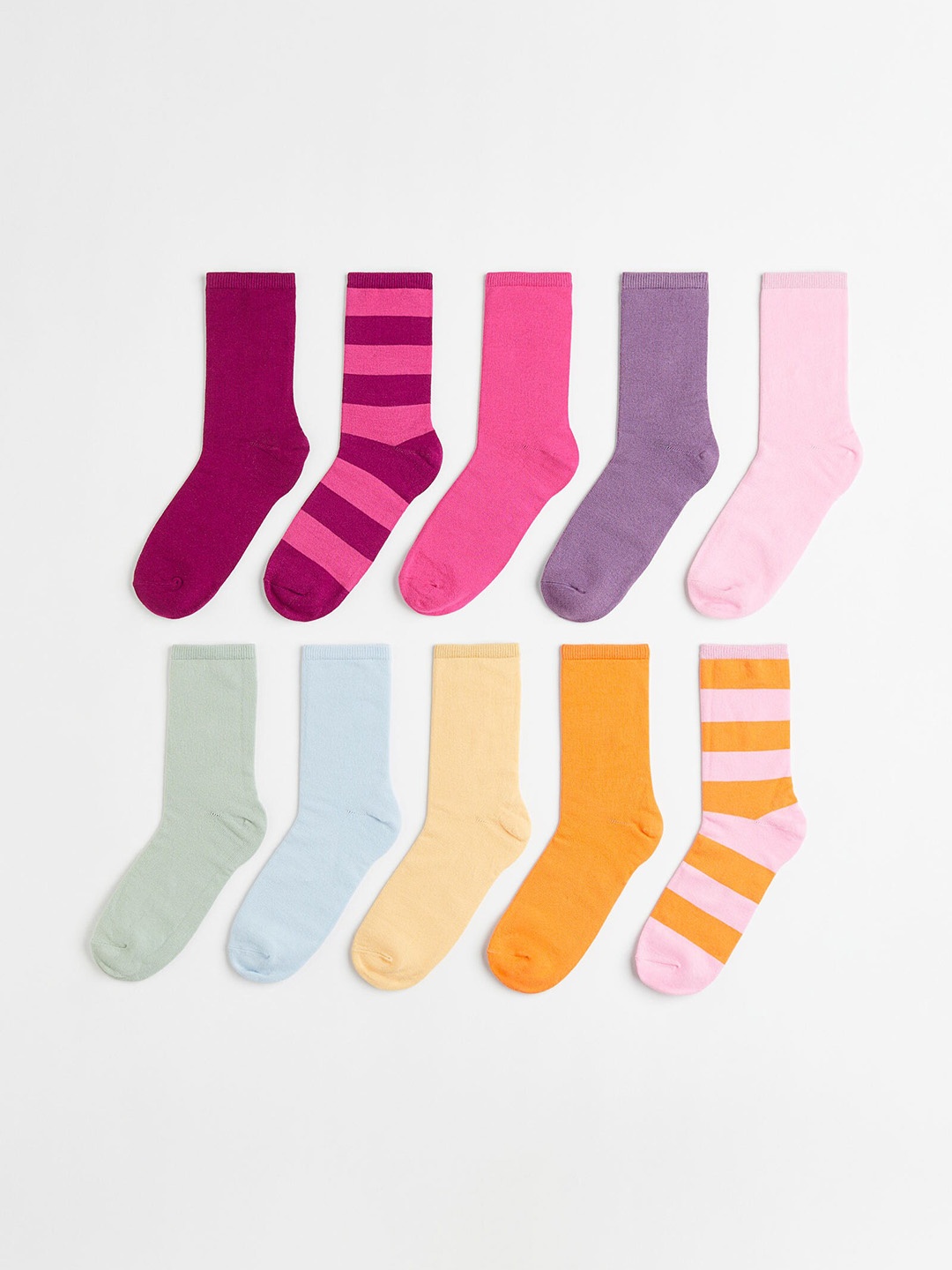 

H&M Girls 10-Pack Socks, Blue