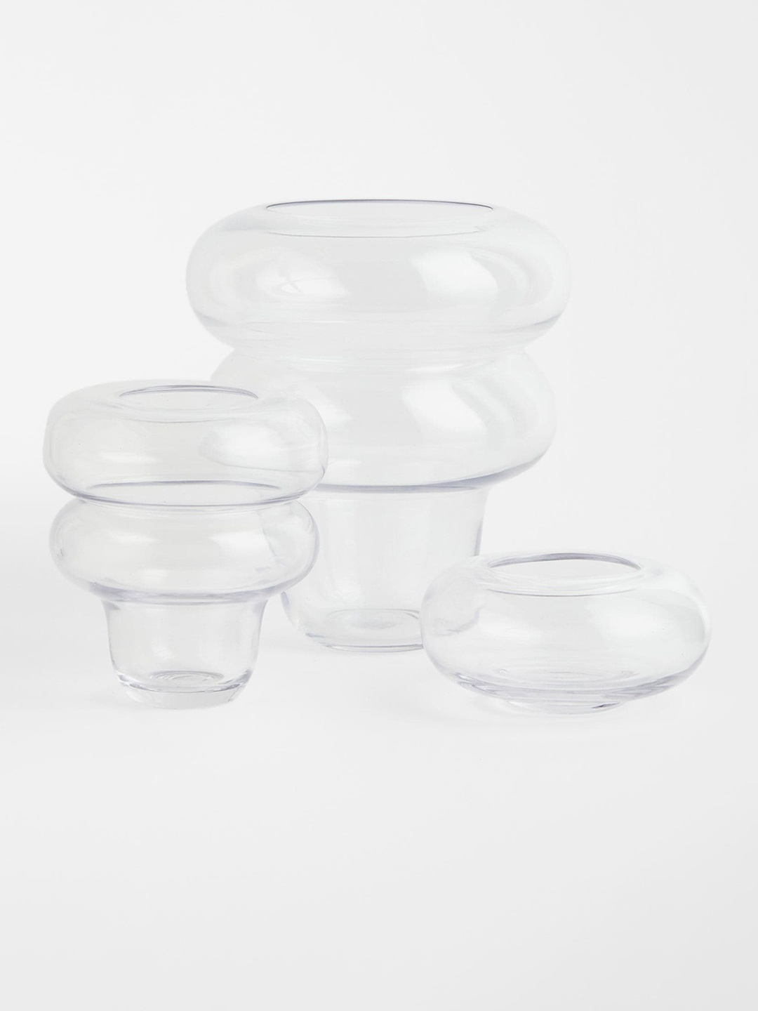 

H&M Transparent Small Glass Vase