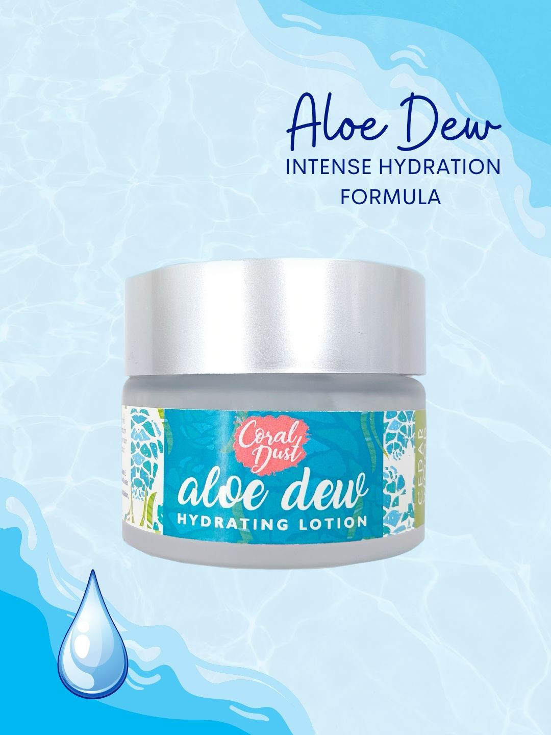 

Coral Dust Aloe Dew Hydrating Moisturizer 50 gm, Transparent