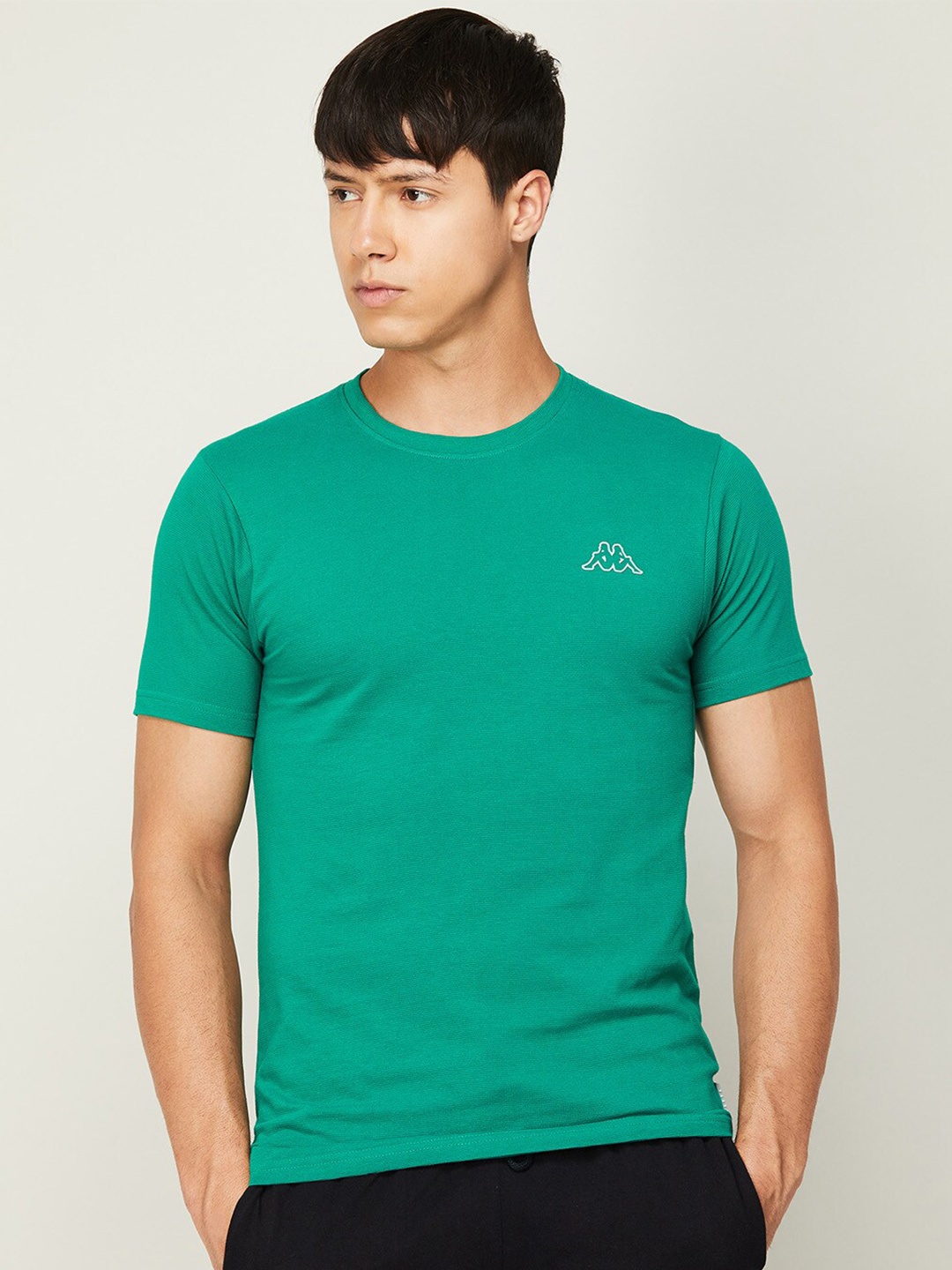 

Kappa Men Cotton T-shirt, Green