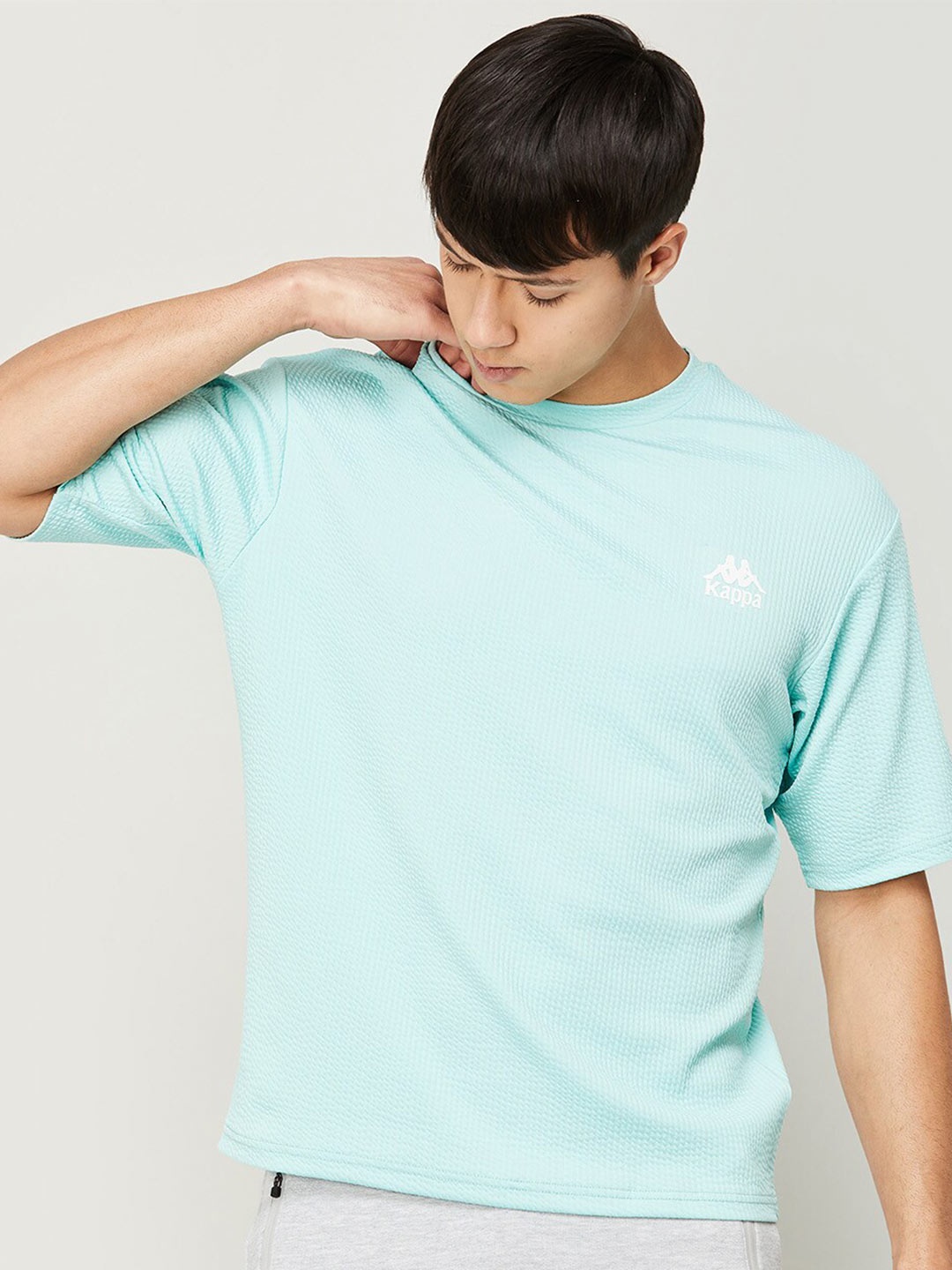 

Kappa Men Cotton T-shirt, Blue