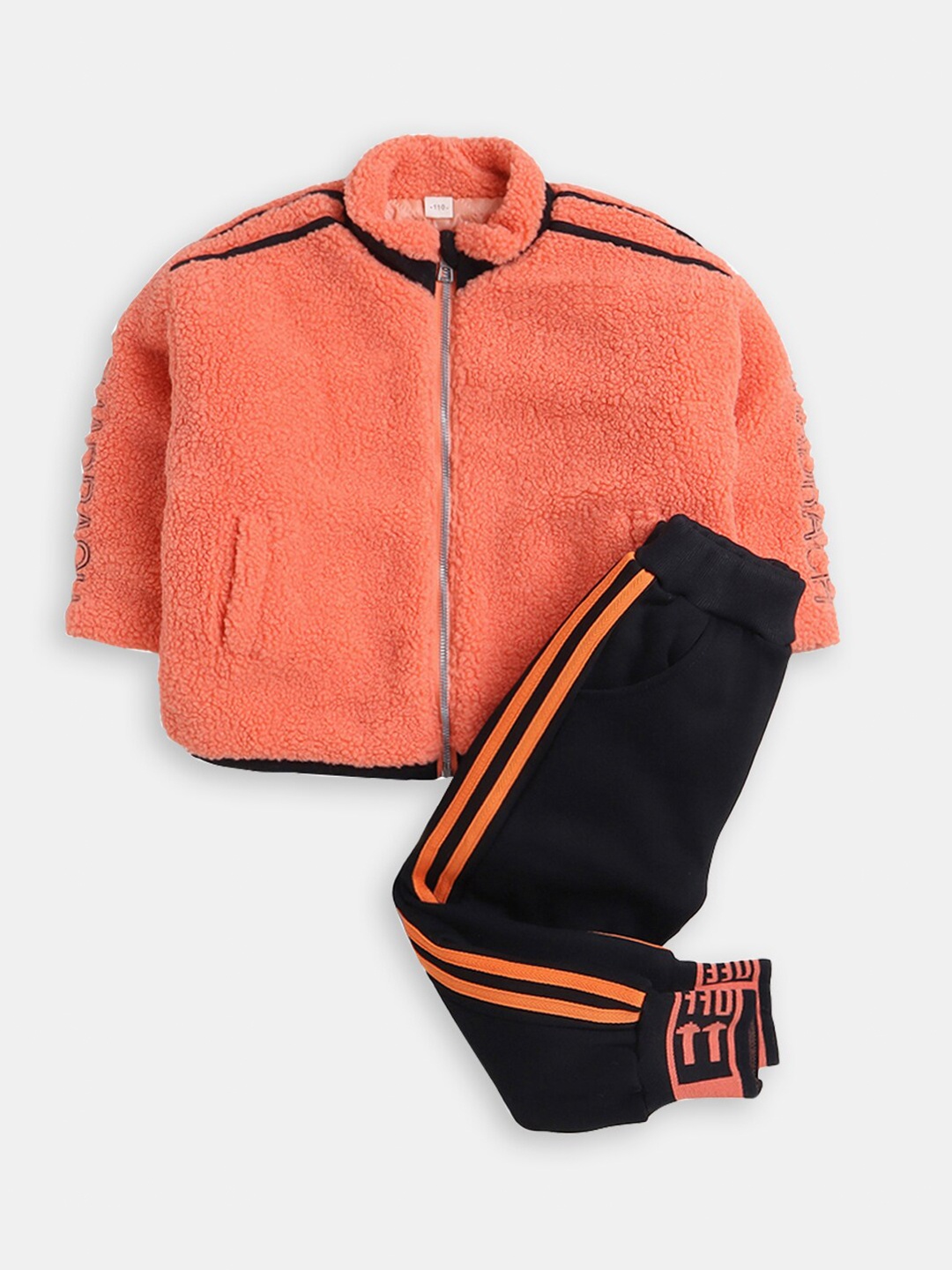 

Hopscotch Girls Top with Trousers, Orange