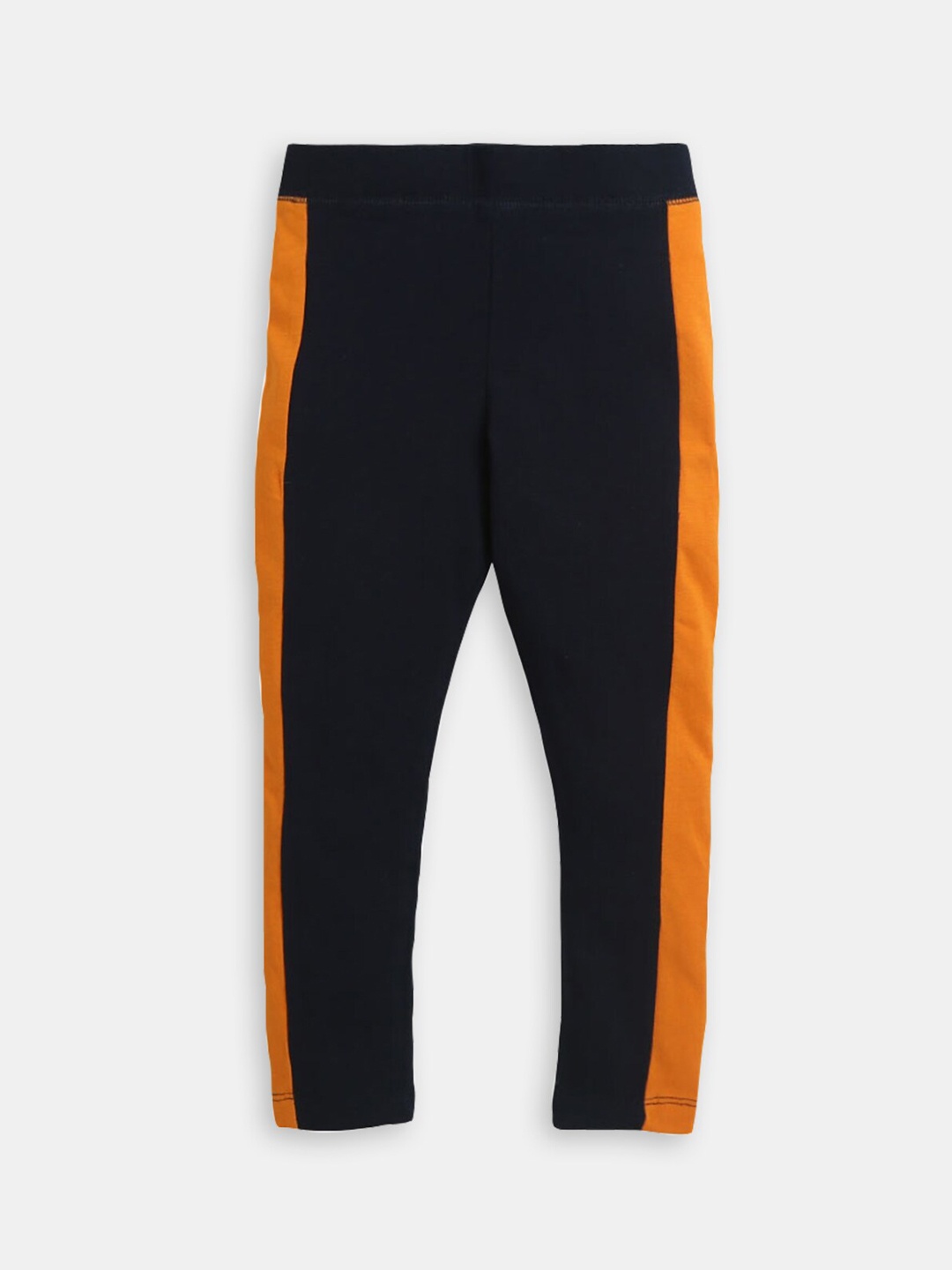 

Hopscotch Girls Side Striped Detail Ankle-Length Leggings, Navy blue