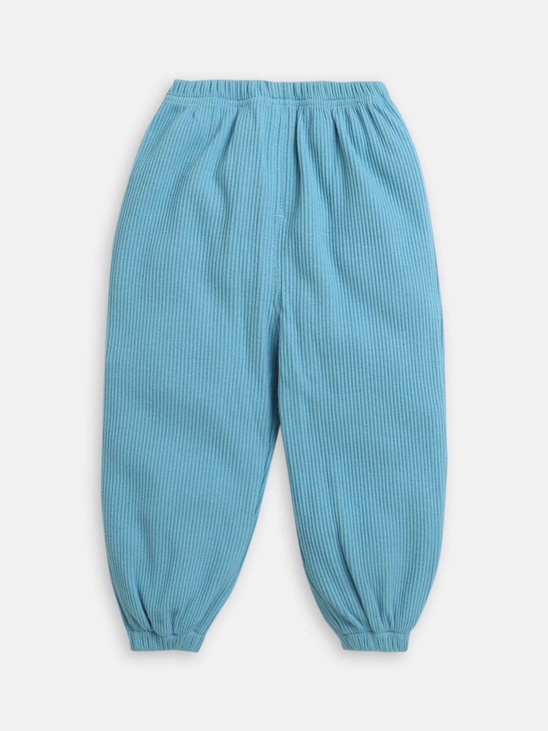 

Hopscotch Infant Boys Ribbed Striped Detail Joggers, Blue