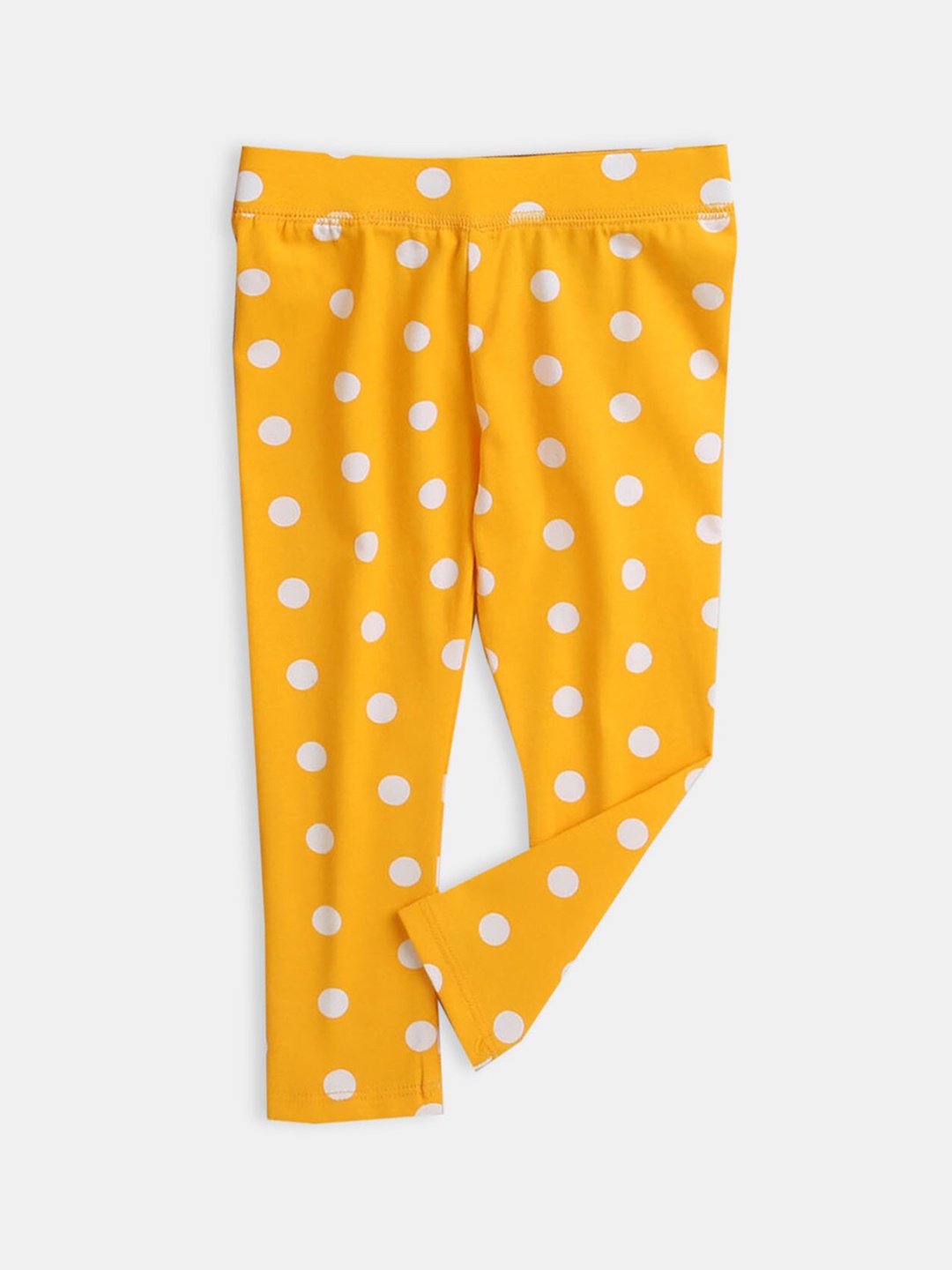 

Hopscotch Girls Printed Ankle-Length Leggings, Yellow