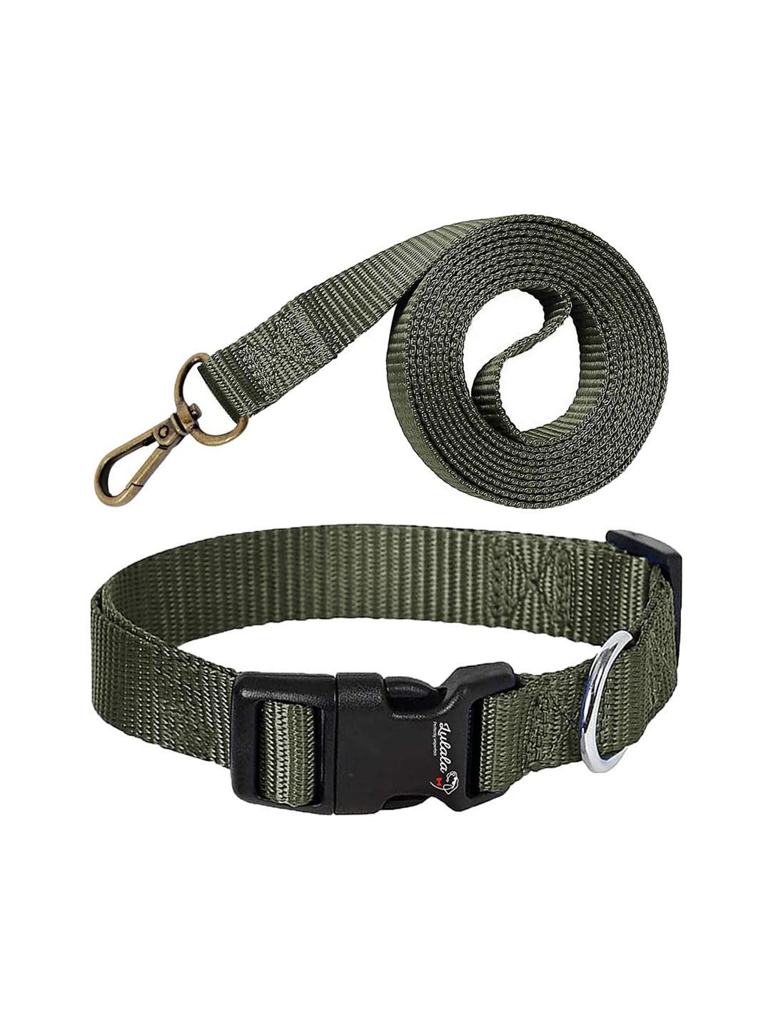 

Lulala Self Design Dog Training Leash, Olive