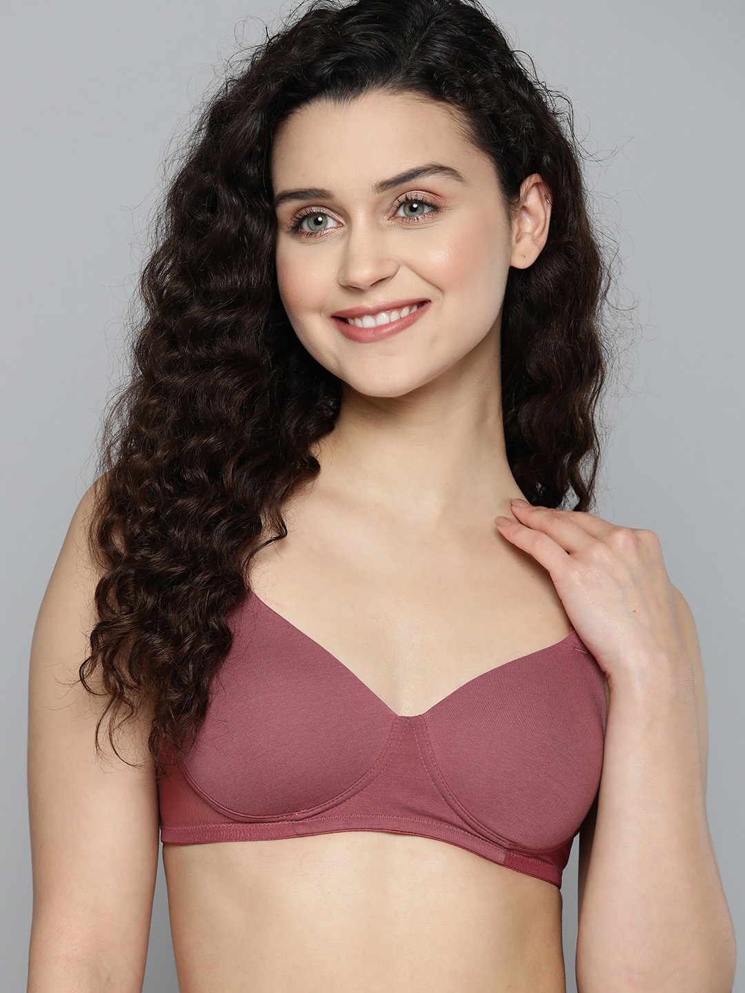 

Mast & Harbour T-Shirt Bra - Lightly Padded, Mauve