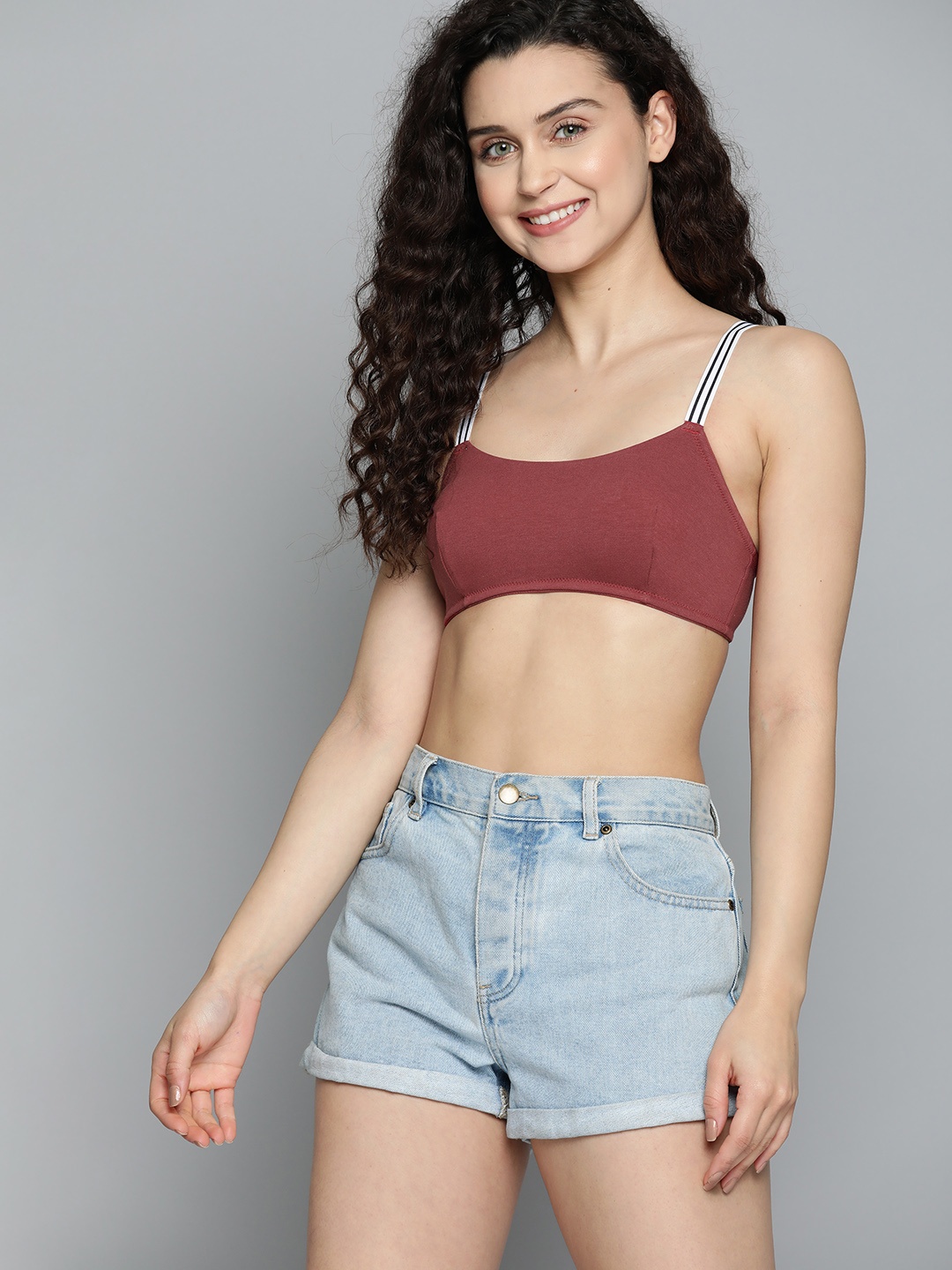 

Mast & Harbour Everyday Bra, Rust