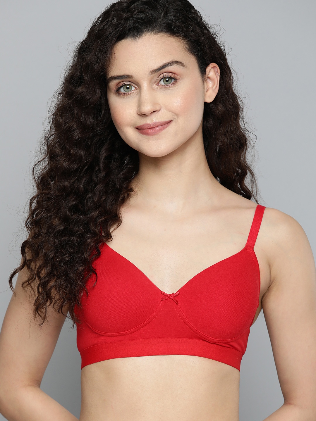 

Mast & Harbour T-Shirt Bra - Lightly Padded, Red