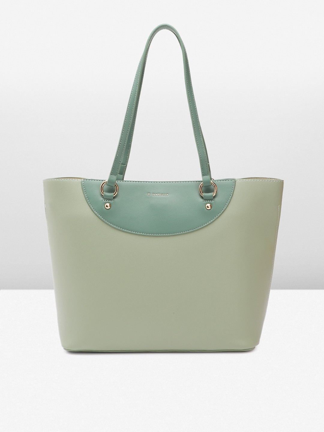 

Van Heusen Women Solid Shoulder Bag, Green