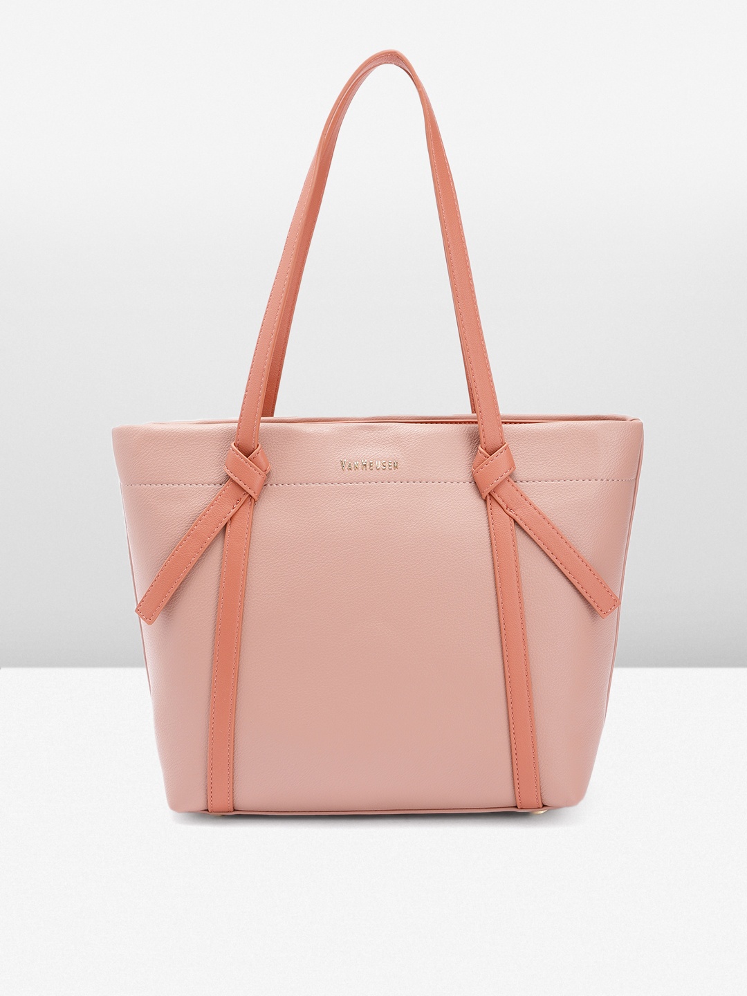 

Van Heusen Textured Handheld Bag, Pink