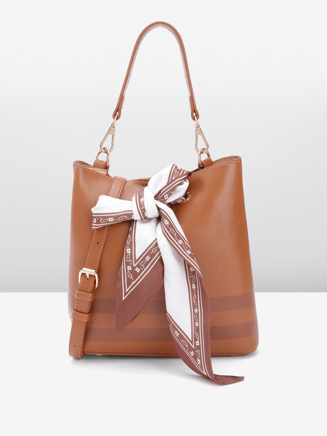

Van Heusen Bucket Handheld Bag, Brown