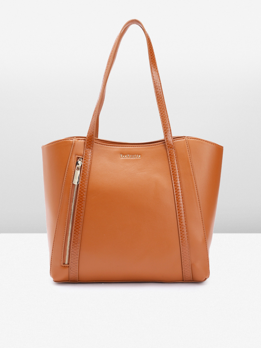 

Van Heusen Structured Shoulder Bag, Tan