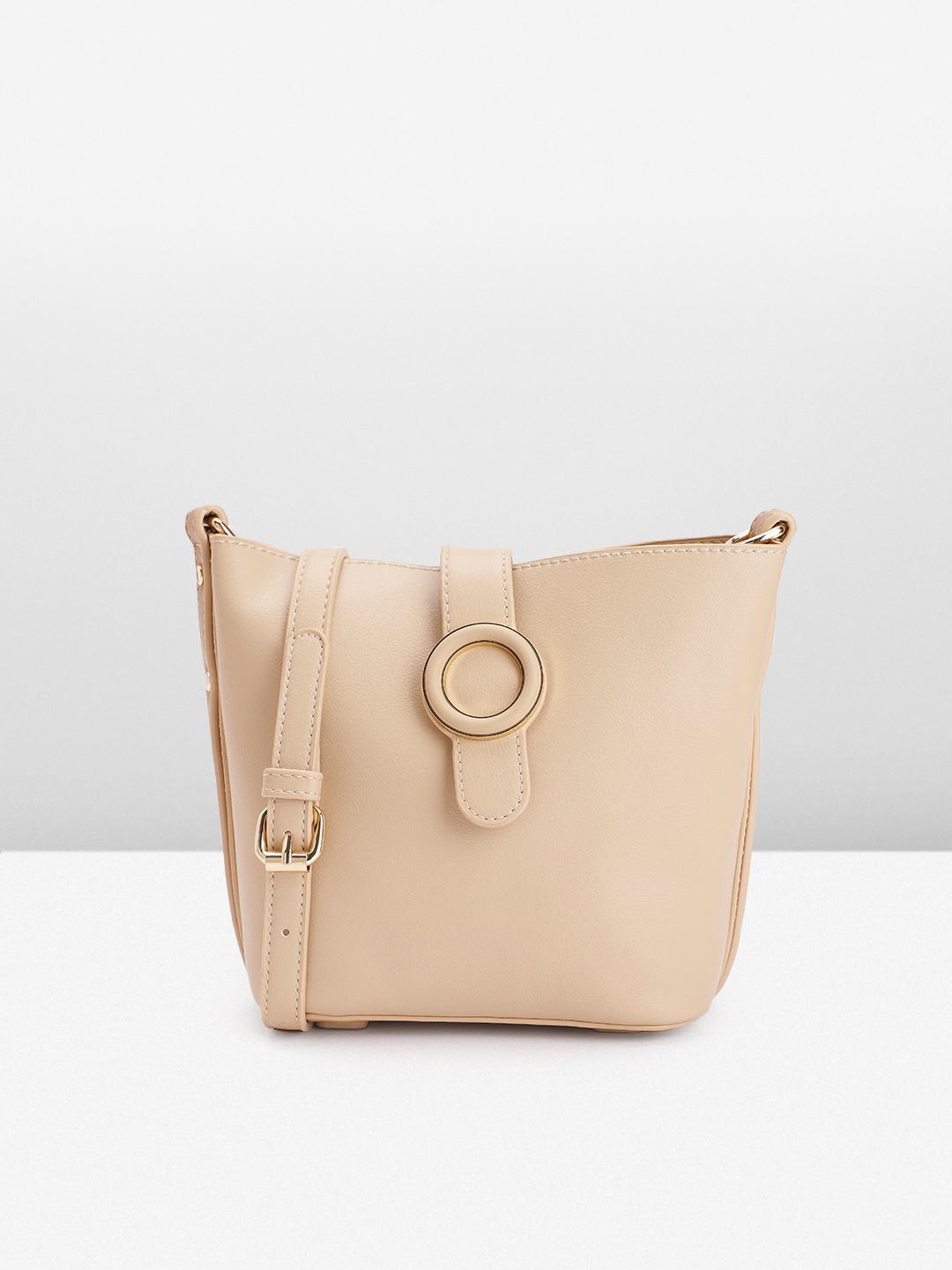 

Van Heusen Solid Sling Bag, Nude