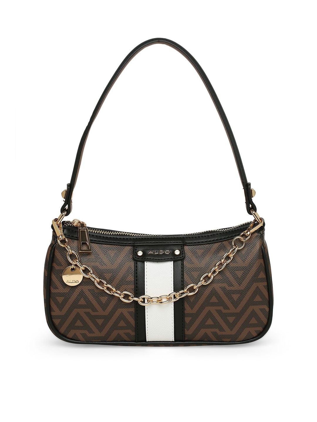 

ALDO Textured Structured Shoulder Bag, Brown