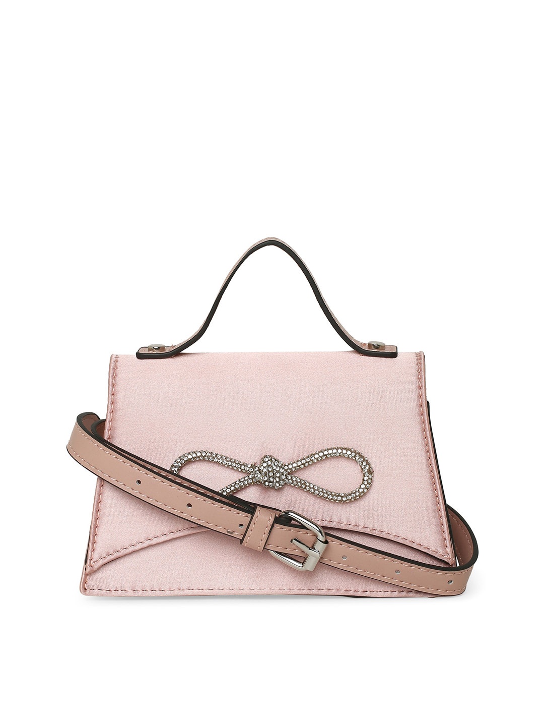 

ALDO PU Structured Satchel, Pink