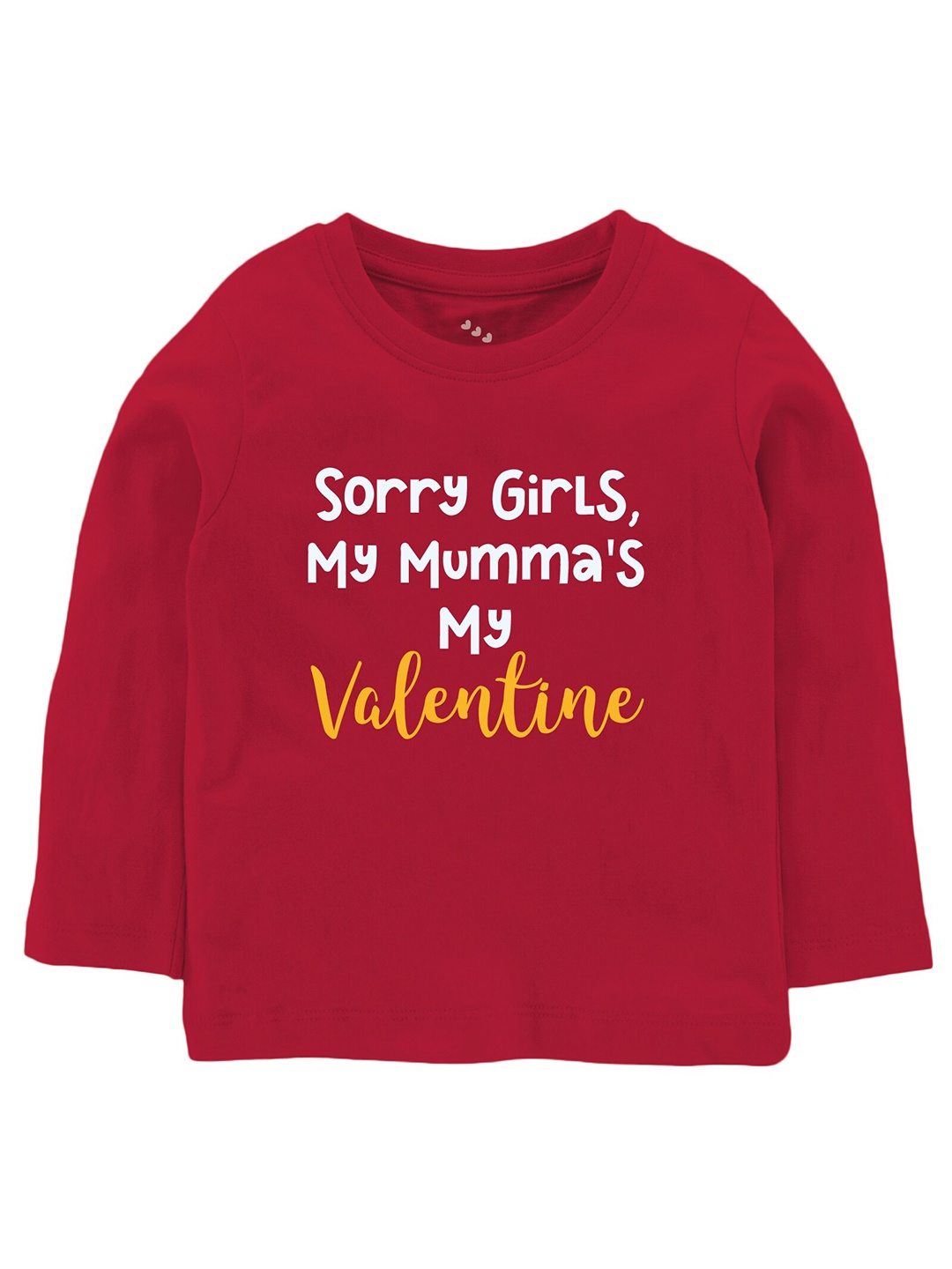 

Zeezeezoo Kids Typography Printed Cotton T-shirt, Maroon