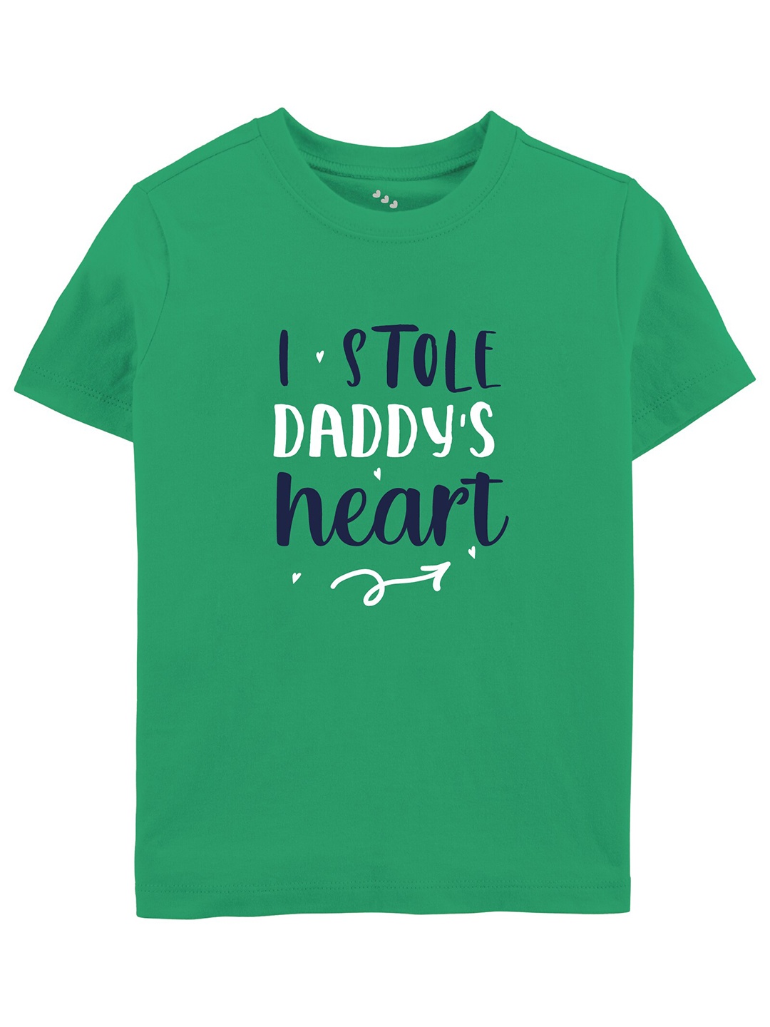 

Zeezeezoo Kids Typography Printed Cotton T-shirt, Green