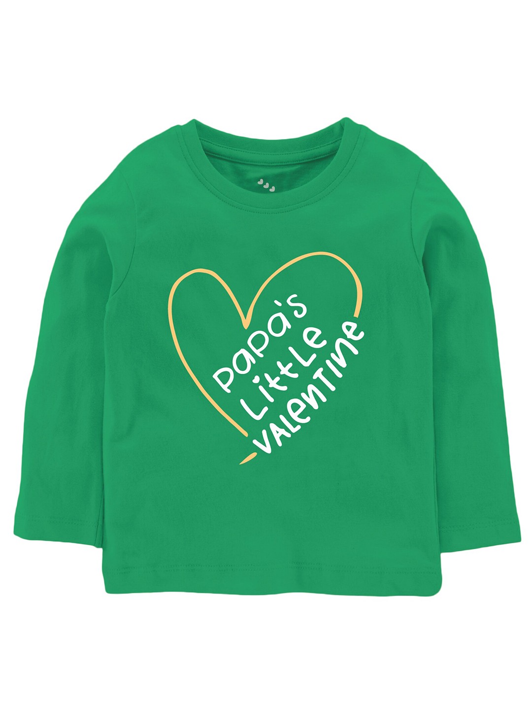 

Zeezeezoo Kids Typography Printed Cotton T-shirt, Green
