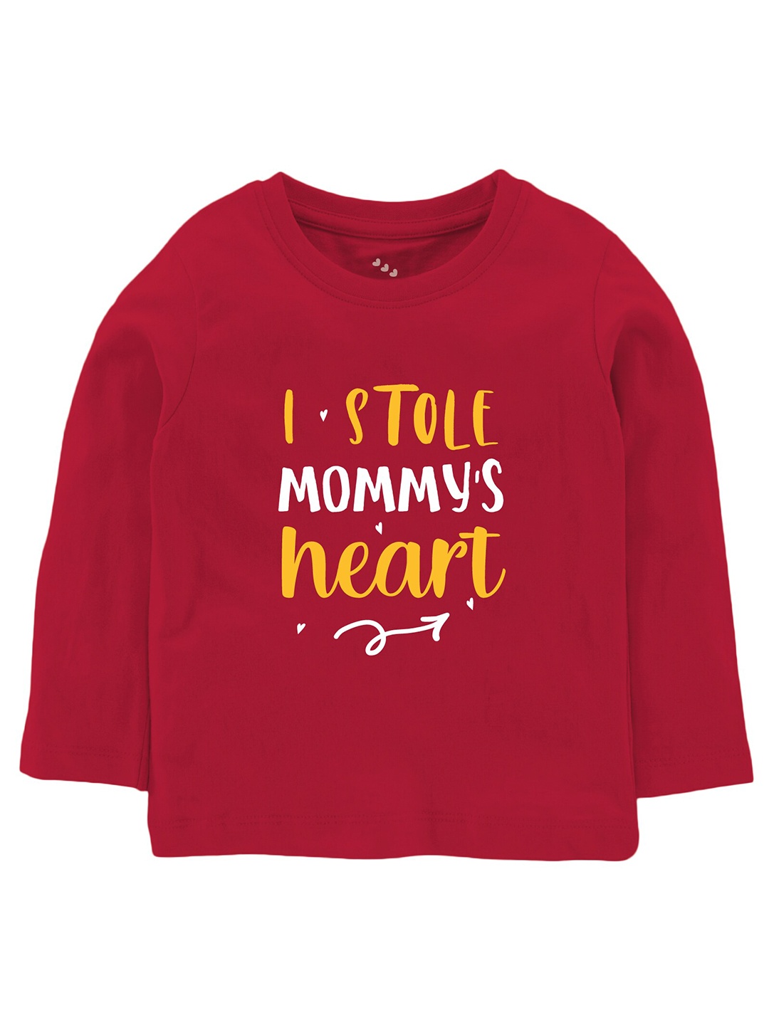 

Zeezeezoo Kids Typography Printed T-shirt, Red