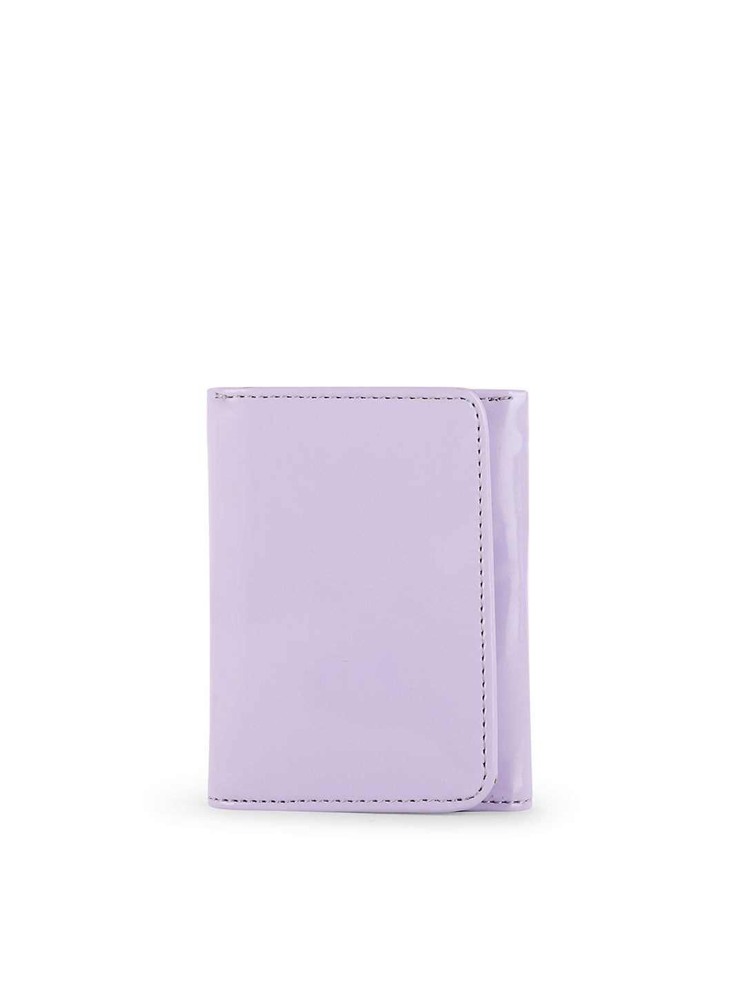 

TEAM 11 Women Three Fold Wallet, Purple