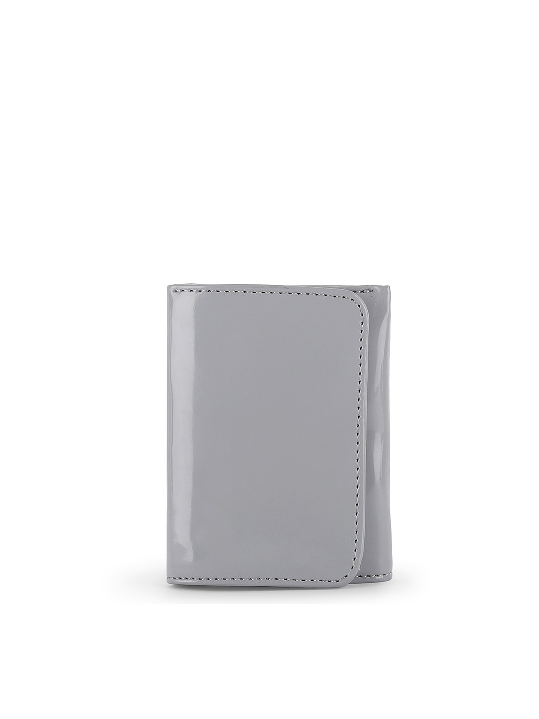 

TEAM 11 Women Three Fold Wallet, Grey