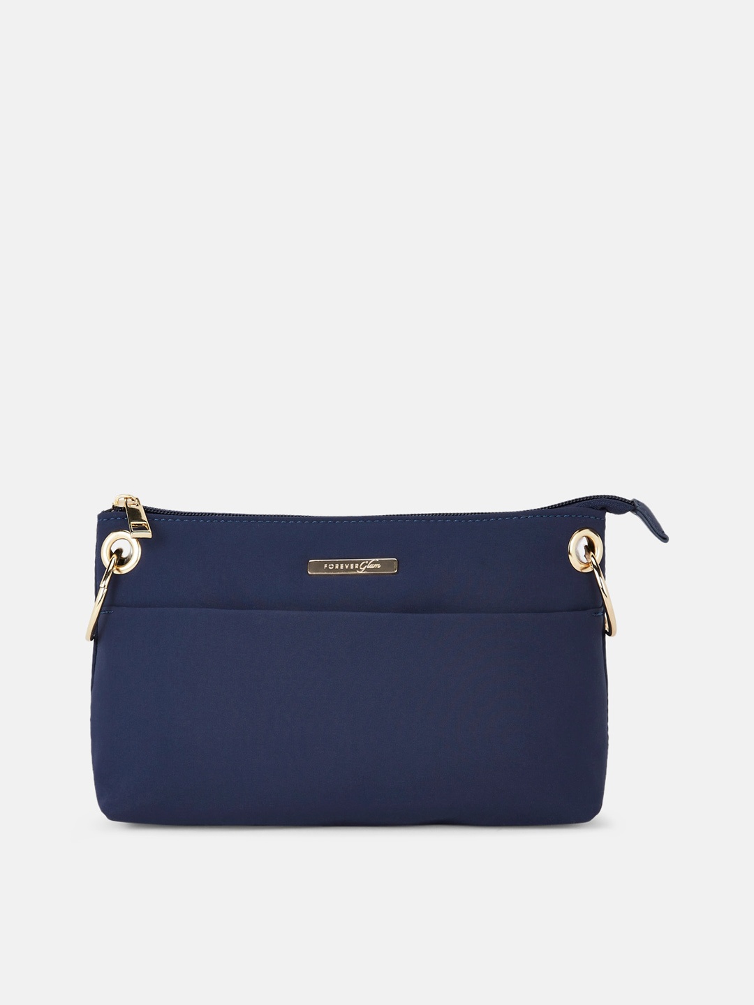 

Forever Glam by Pantaloons Structured Sling Bag, Navy blue