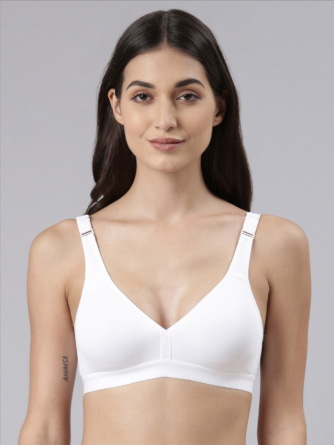 

Dollar Missy Pack of 2 Seamless Basic Support Bra, White