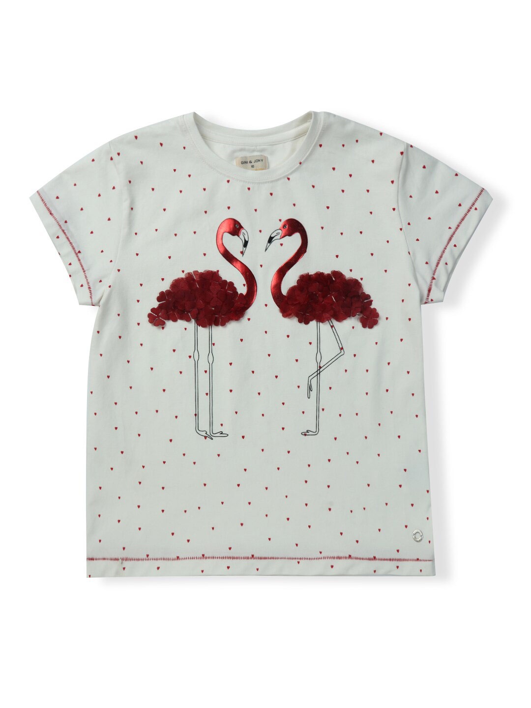 

Gini and Jony White Print Top