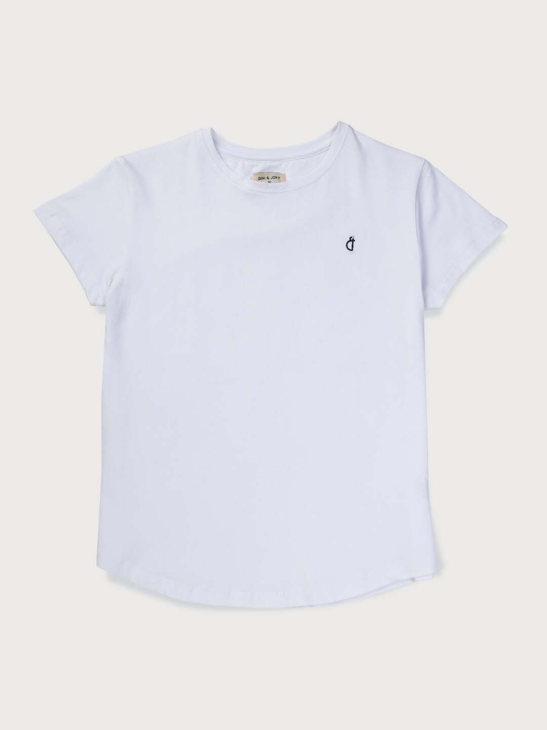 

Gini and Jony Cotton Top, White