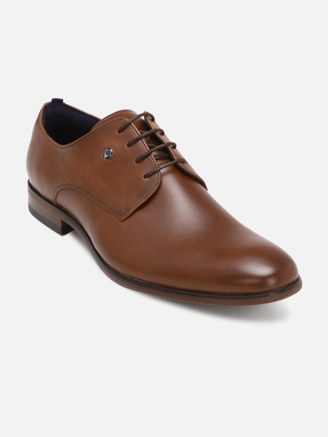 

Allen Solly Men Lace-Ups Leather Brogues Formal Derbys, Brown