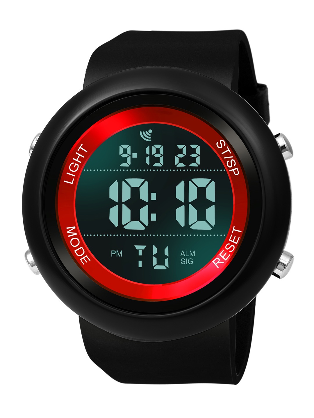 

WM Men Printed Dial & Black Straps Digital Watch TSD-008_1