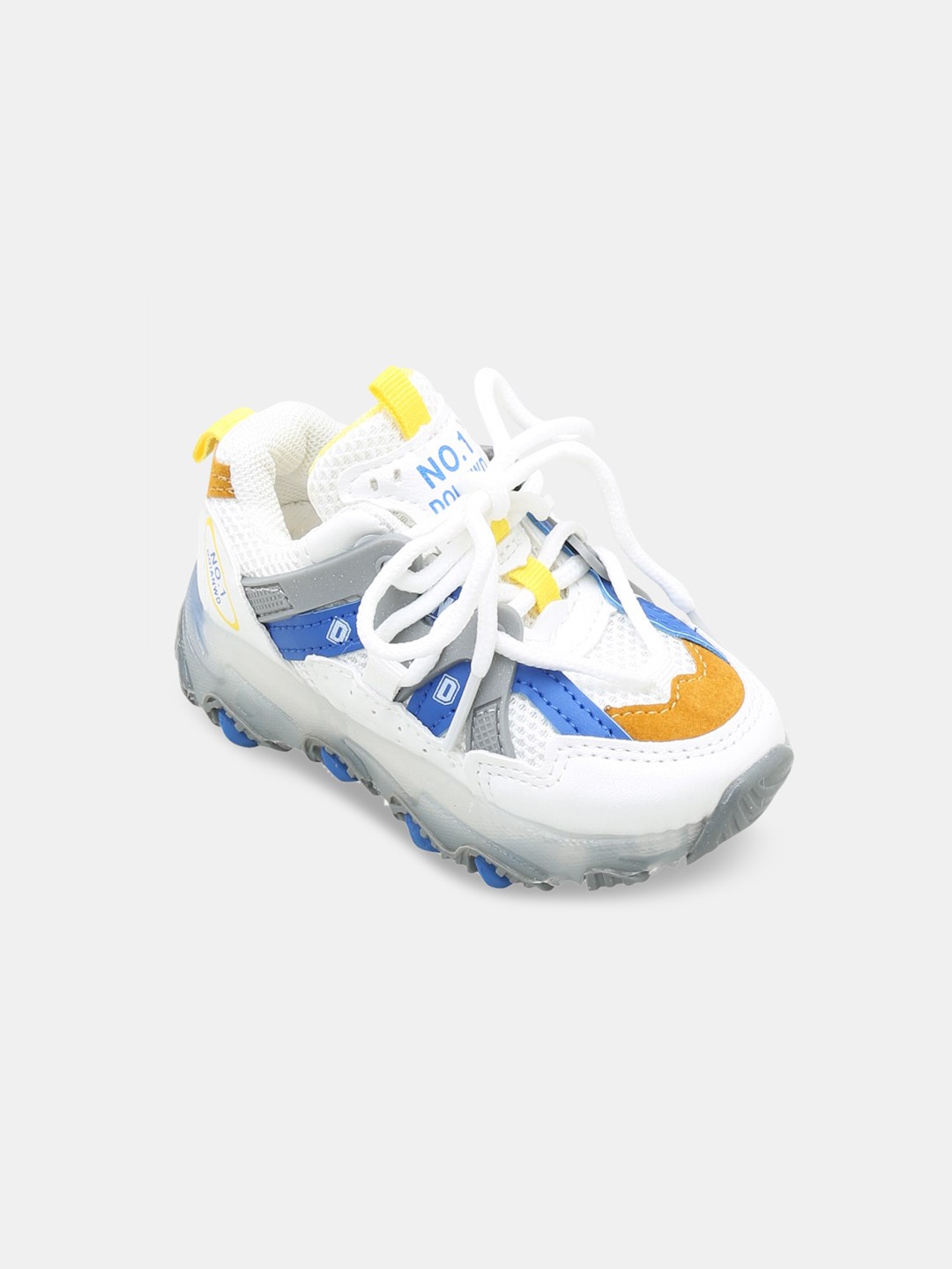 

Hopscotch Kids Colourblocked Sneakers, Blue
