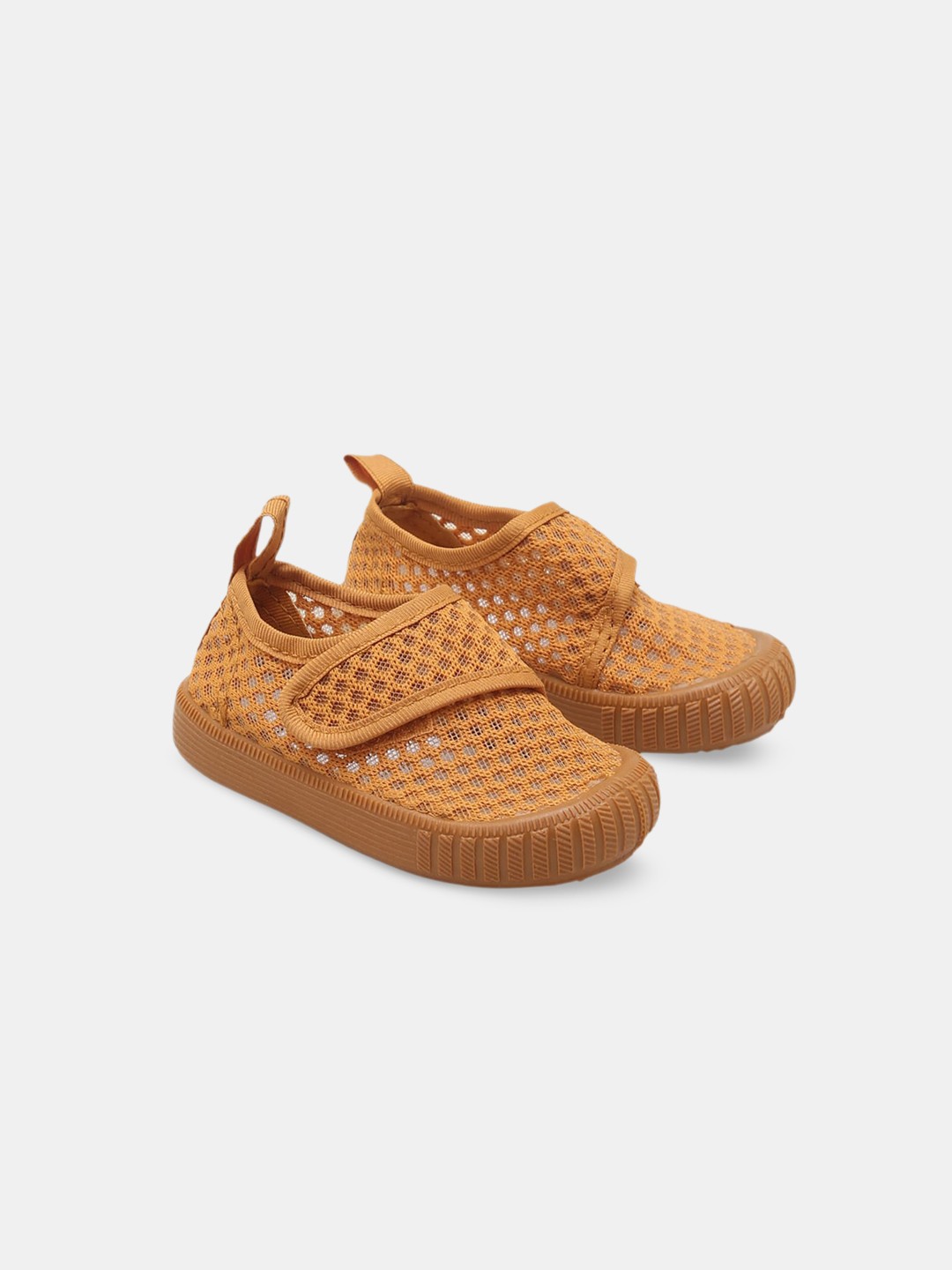 

Hopscotch Girls Woven Design Slip-On Sneakers, Yellow