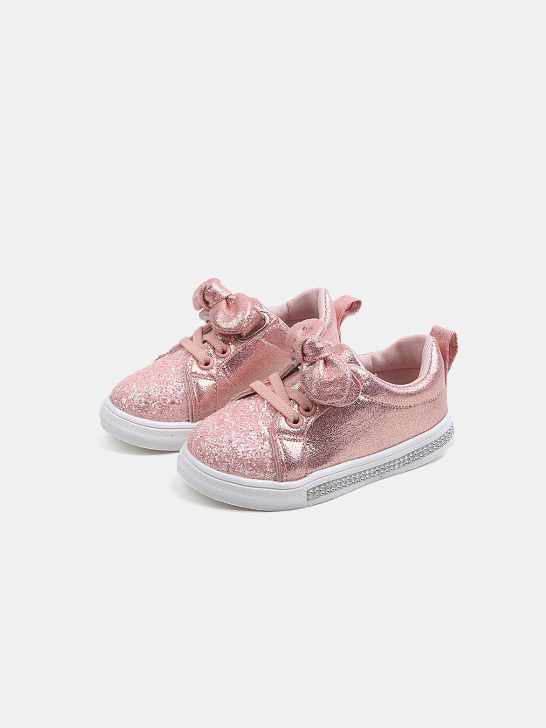 

Hopscotch Girls Textured Sneakers, Pink