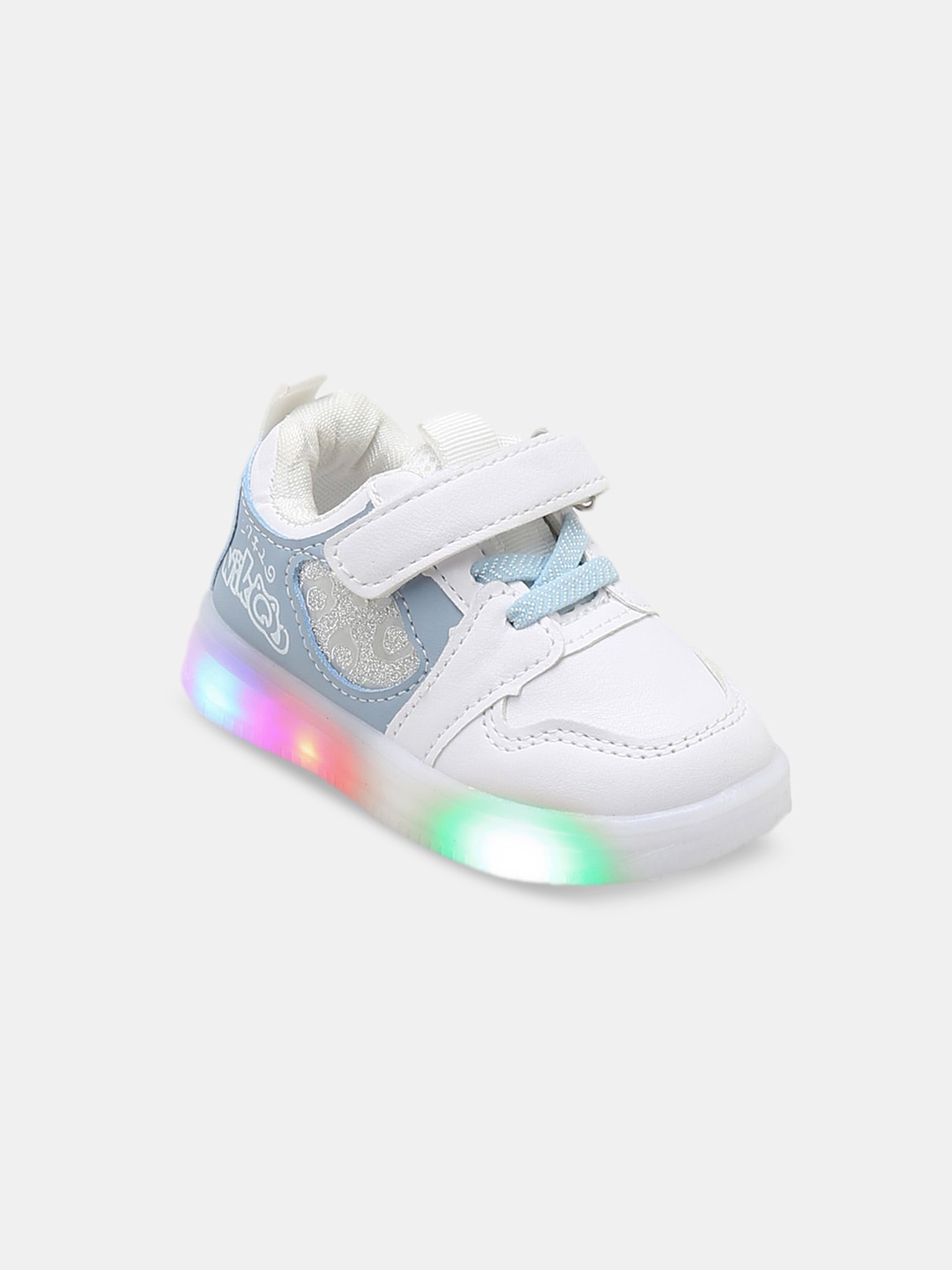 

Hopscotch Boys Colourblocked LED Sneakers, Blue