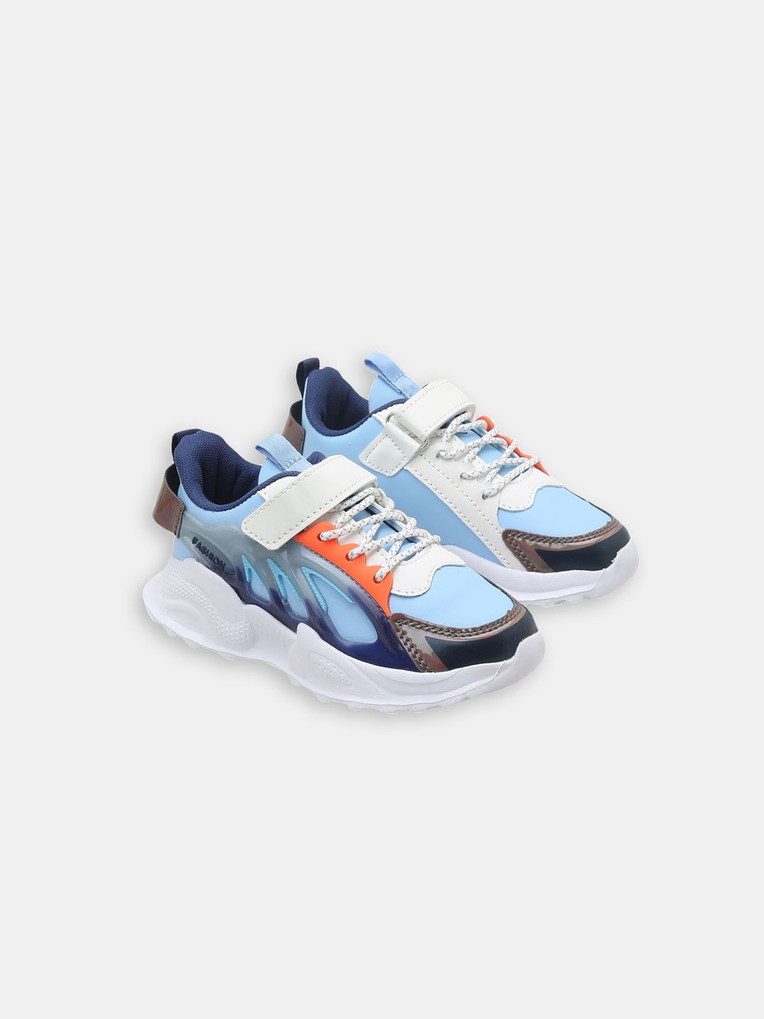 

Hopscotch Boys Colourblocked Sneakers, Blue