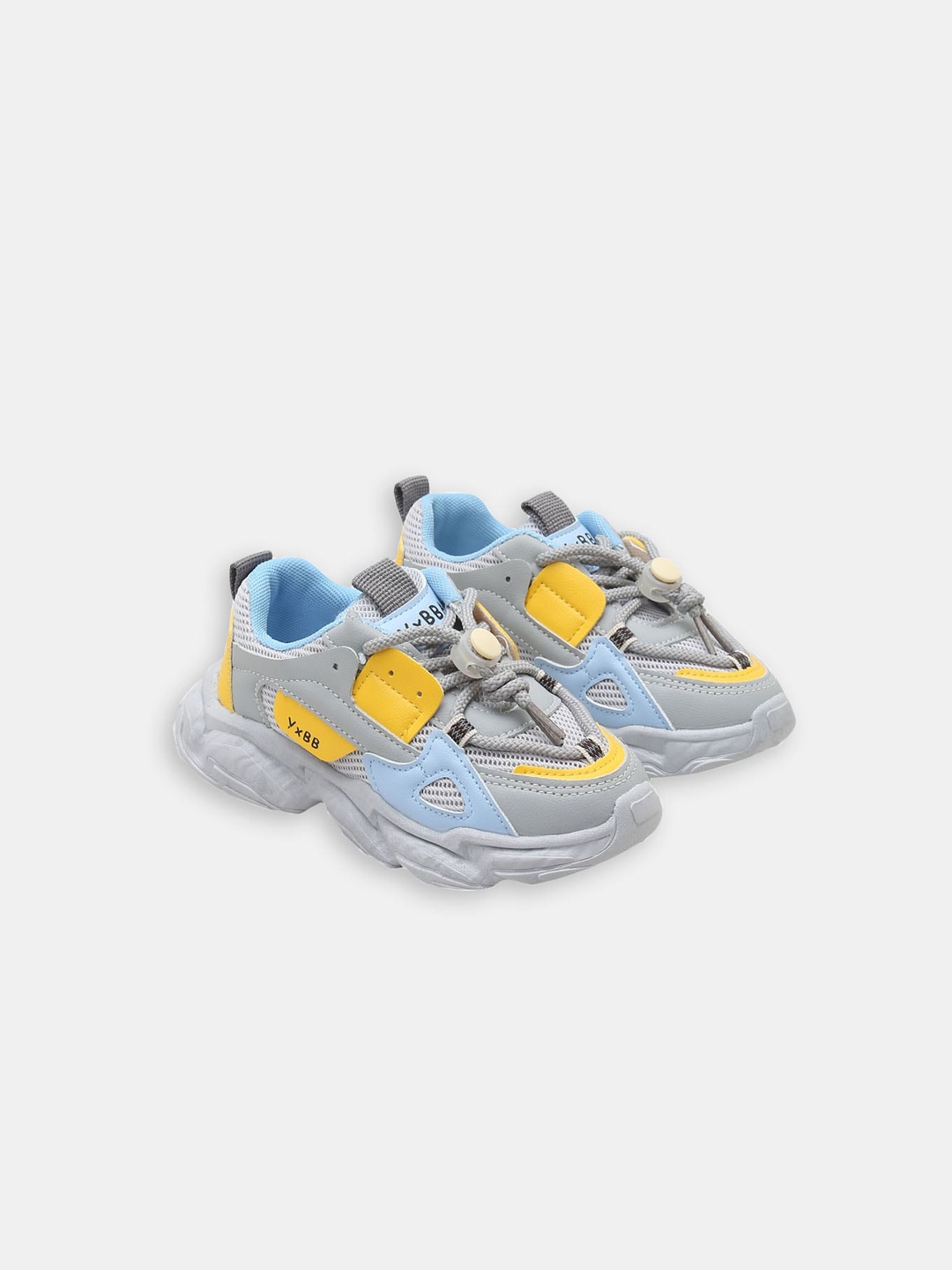 

Hopscotch Boys Colourblocked Sneakers, Grey